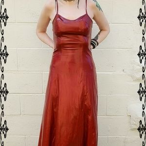 Lipservice RARE Cherry Red leather dress